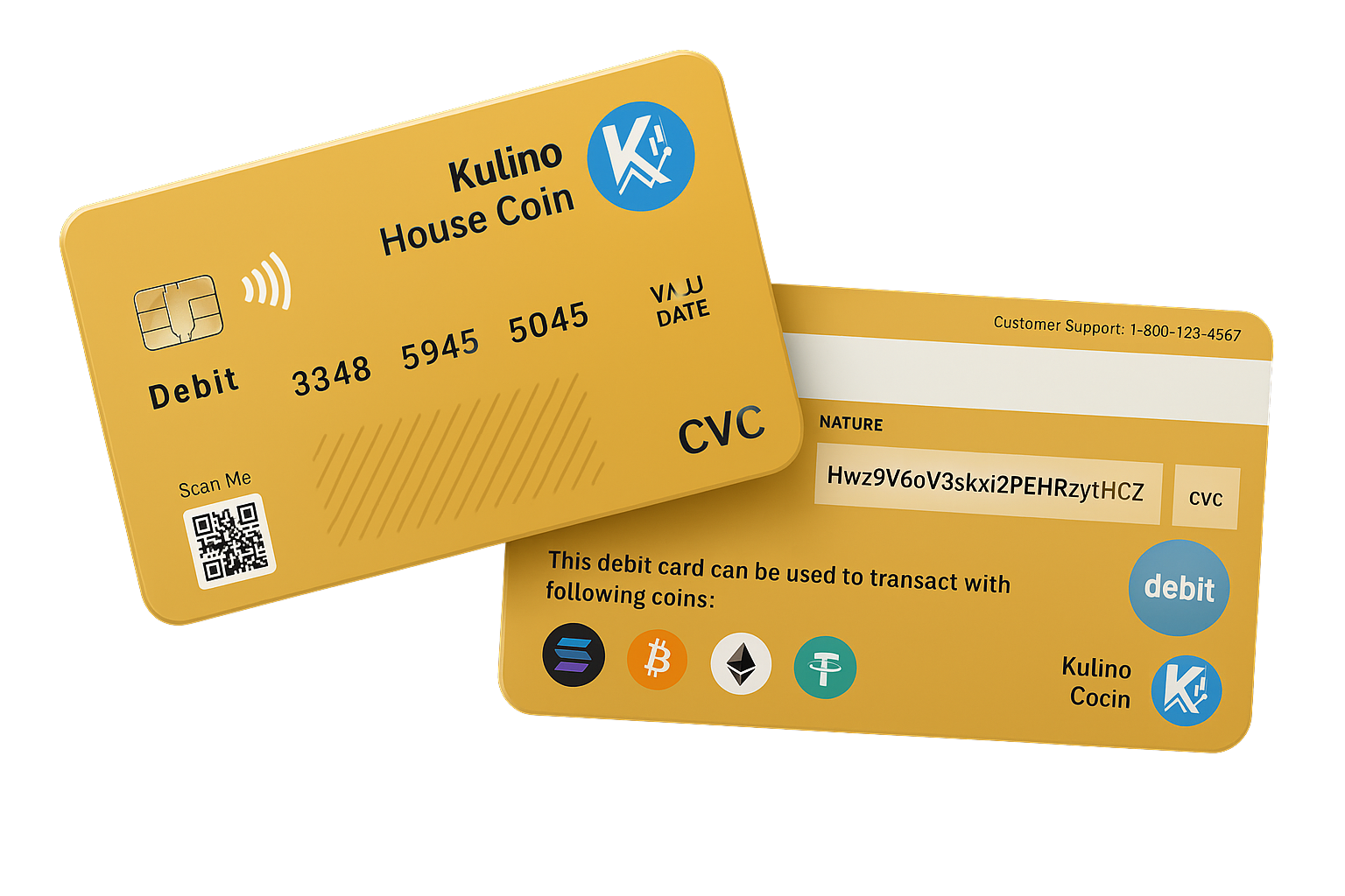 Kulino House Coin - Card